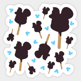 Mickey Premium Bar Pattern Sticker